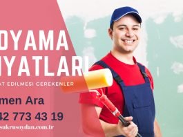 3 Artı 1 Ev Kaça Boyanır ev boyama fiyatları 2024