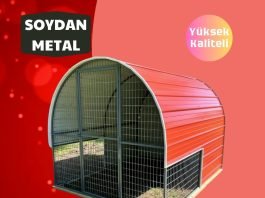 metal tavuk kümesi