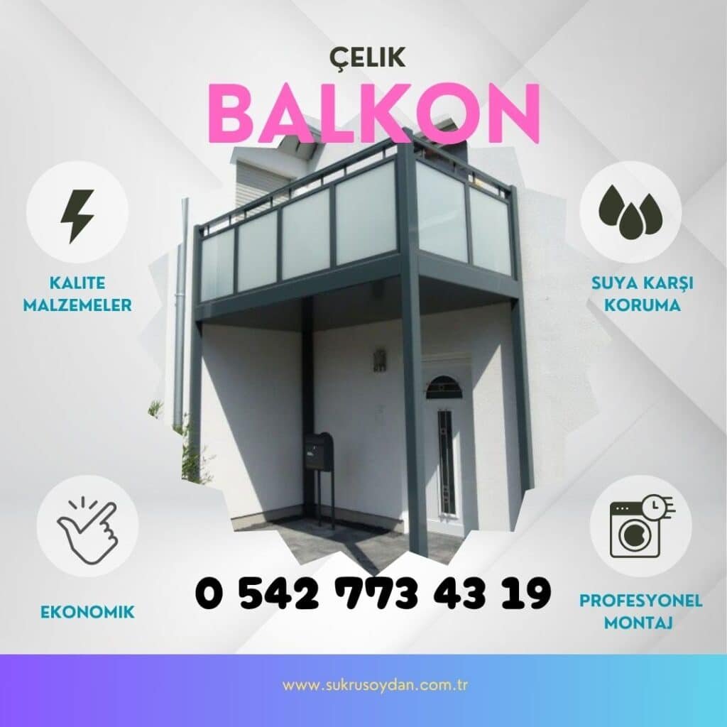 Metal Balkon İmalatı ve Kurulumu 1 celik balkon imalati sakarya