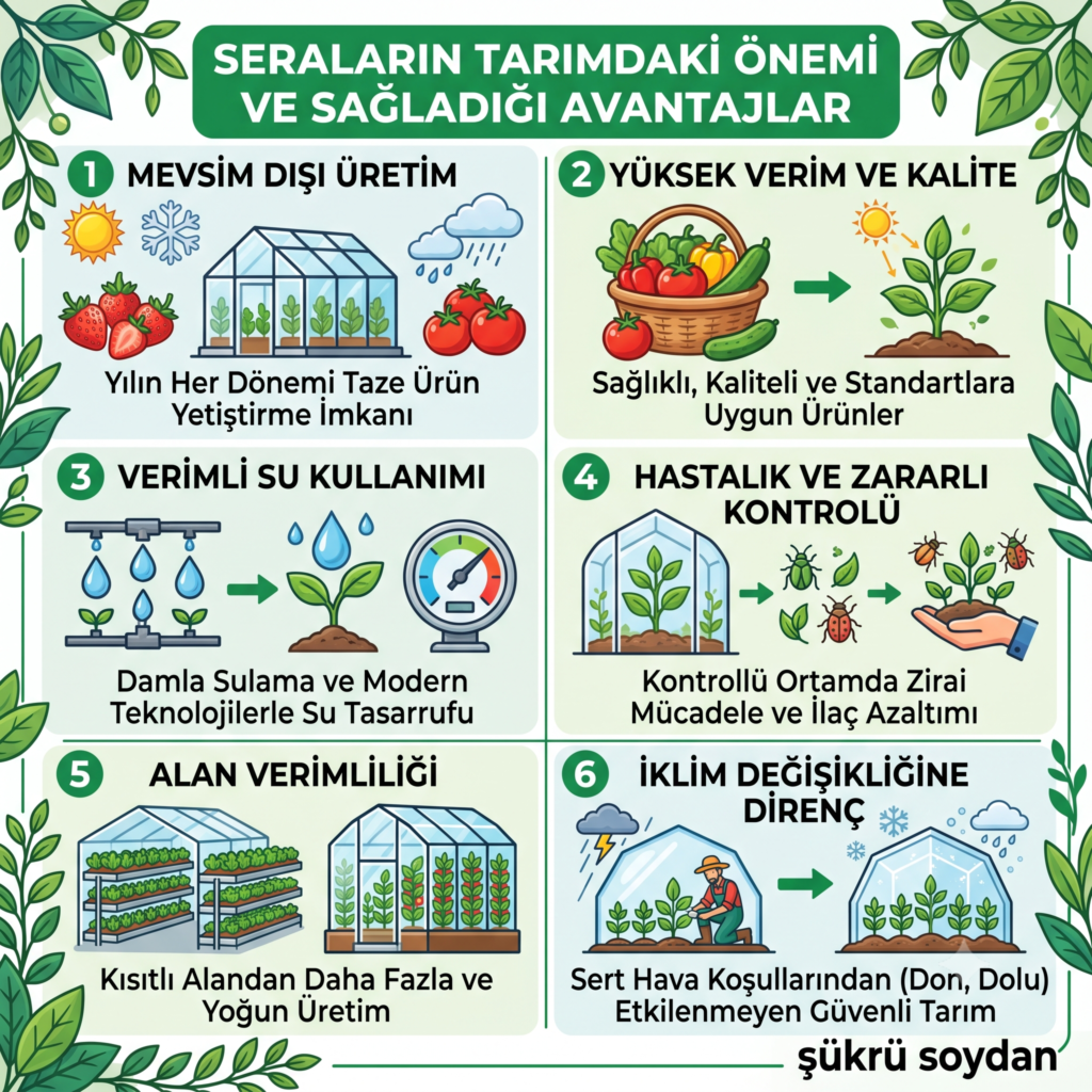 Seracılık Nedir? Seraların Tarımdaki Önemi ve Sağladığı Avantajlar 1 Seralarin Tarimdaki Onemi ve Sagladigi Avantajlar1